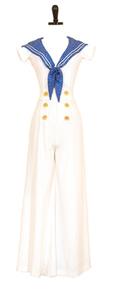 This is a photo of a costume that Nicole Scherzinger wore on Dancing with the Stars.