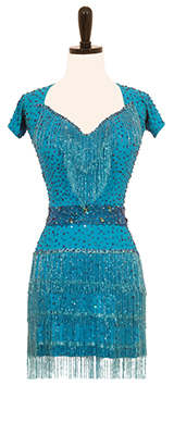 This is a photo of a dress that Kelly Osbourne wore on Dancing with the Stars!