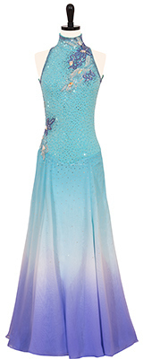 A photo of our ombré Smooth Standard dress named Whimsical.